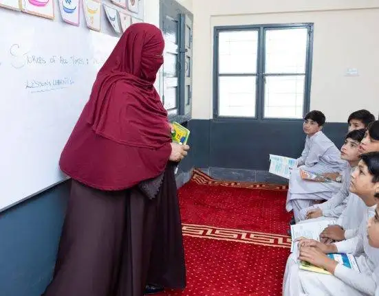 KP Launches Double-Shift School System