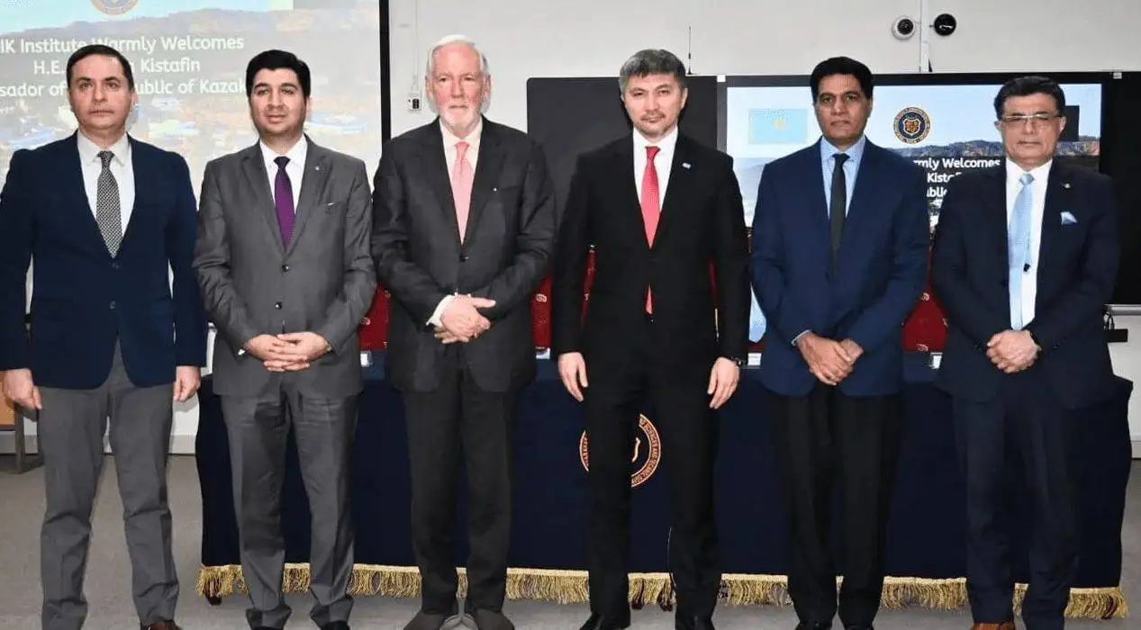 Kazakh Ambassador Visits GIKI