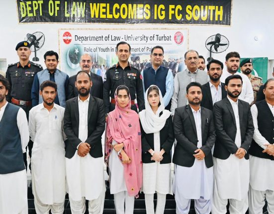 FC Chief Celebrates Turbat Youth with Scholarship Fund