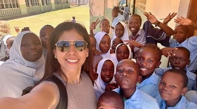 Rizma Butt with Kids