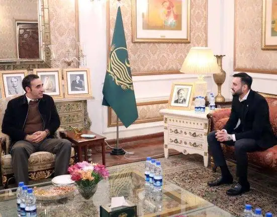 Ibrahim Hasan Murad Meets Bilawal Bhutto Zardari