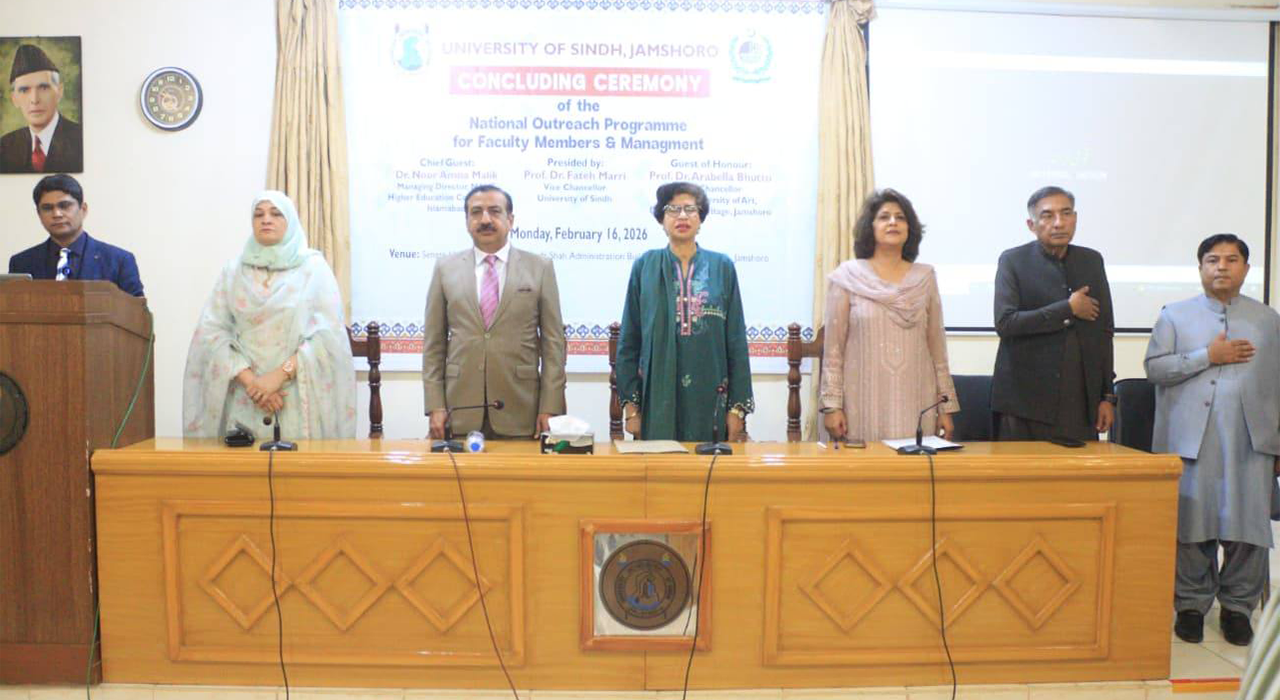 HEC Training Programmes Wrap Up at Sindh University