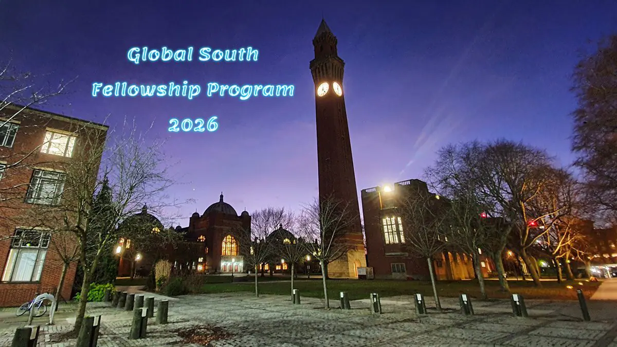 Birmingham University Fellowship Program 2026