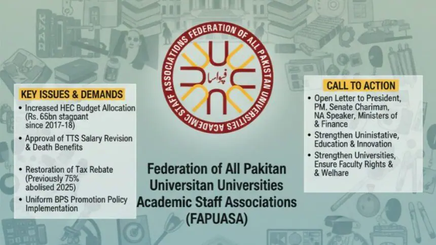 FAPUASA Urges Govt to Act on Funding