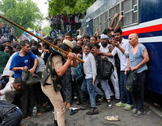Delhi Sees Massive Student Demonstrations