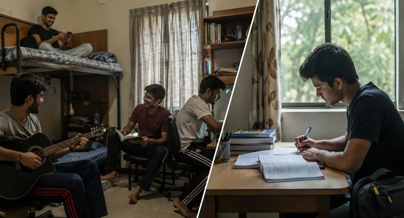 Hostel Life vs Day Scholar Life