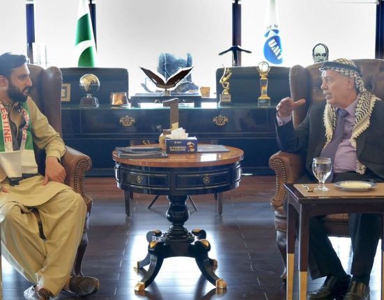 Palestinian Ambassador Visits UMT