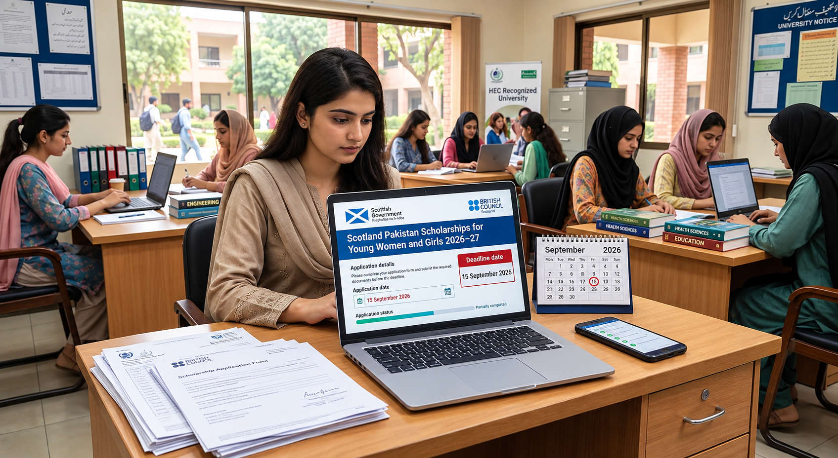 Pakistan Y R Scotland Pakistan Scholarships For Young Women And Girls 2026