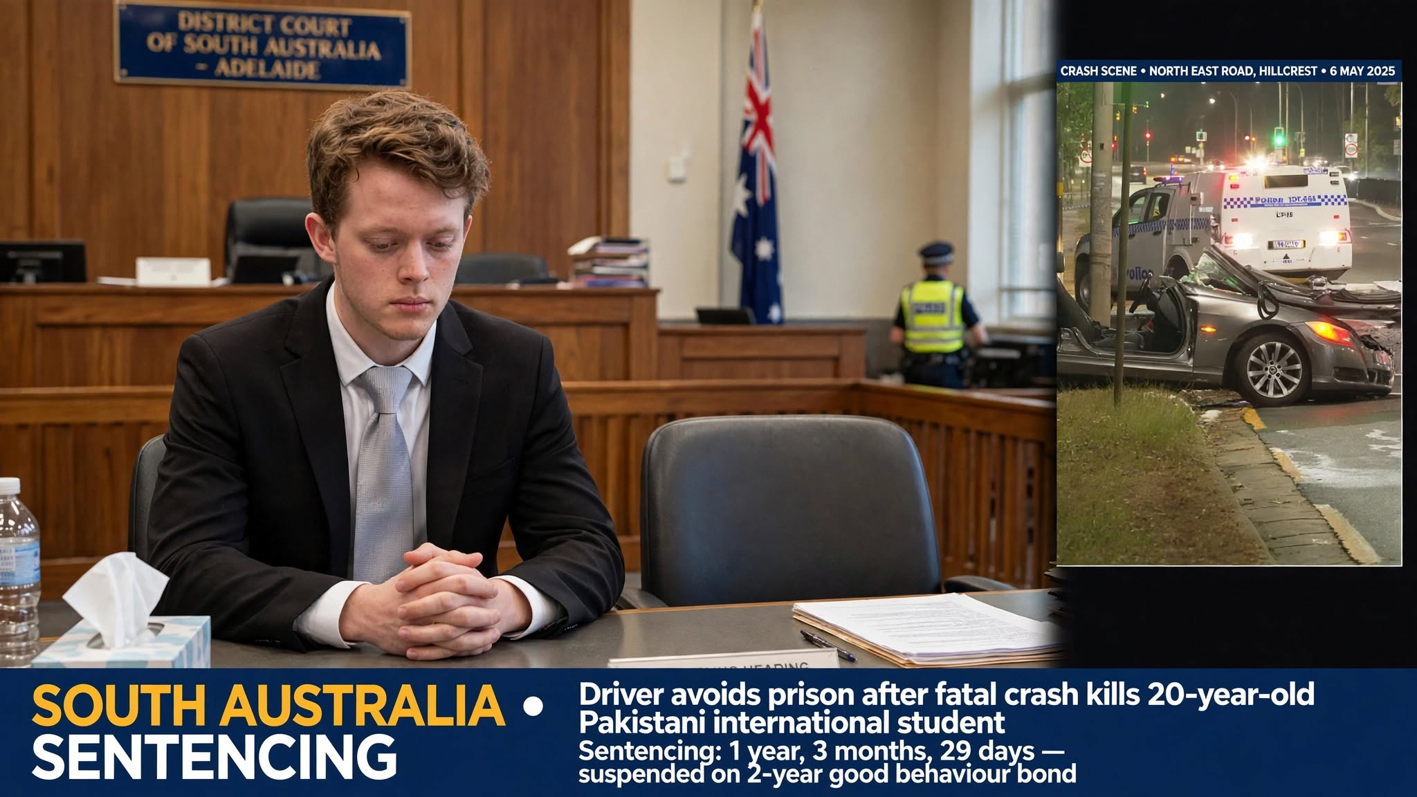 Court Suspends Jail Term for Driver Who Killed Pakistani Student