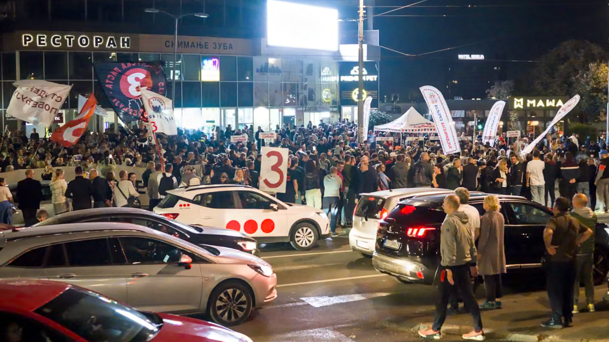 Serbian Student Movement Enters Election Race